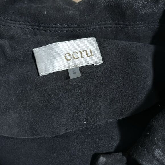 Ecru Suede Jacket - Picture 2 of 7